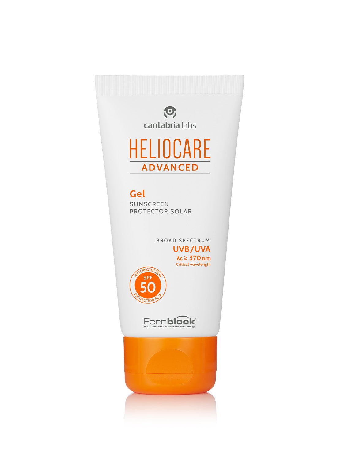 ProductOnly-ProductImages-1100x1530-AdvancedGel.jpg Heliocare Advanced 50 SPF 250ml - Image 1