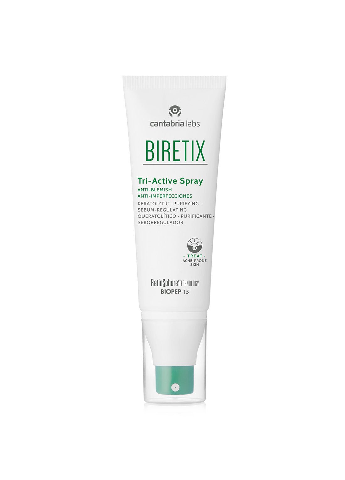 ProductOnly-ProductImages-1100x1530-Biretix-Tri-ActiveSpray.jpg Biretix Spray Tri Active 100ml - Image 1